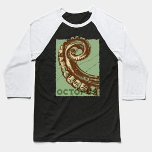Octopus Tentacle Baseball T-Shirt